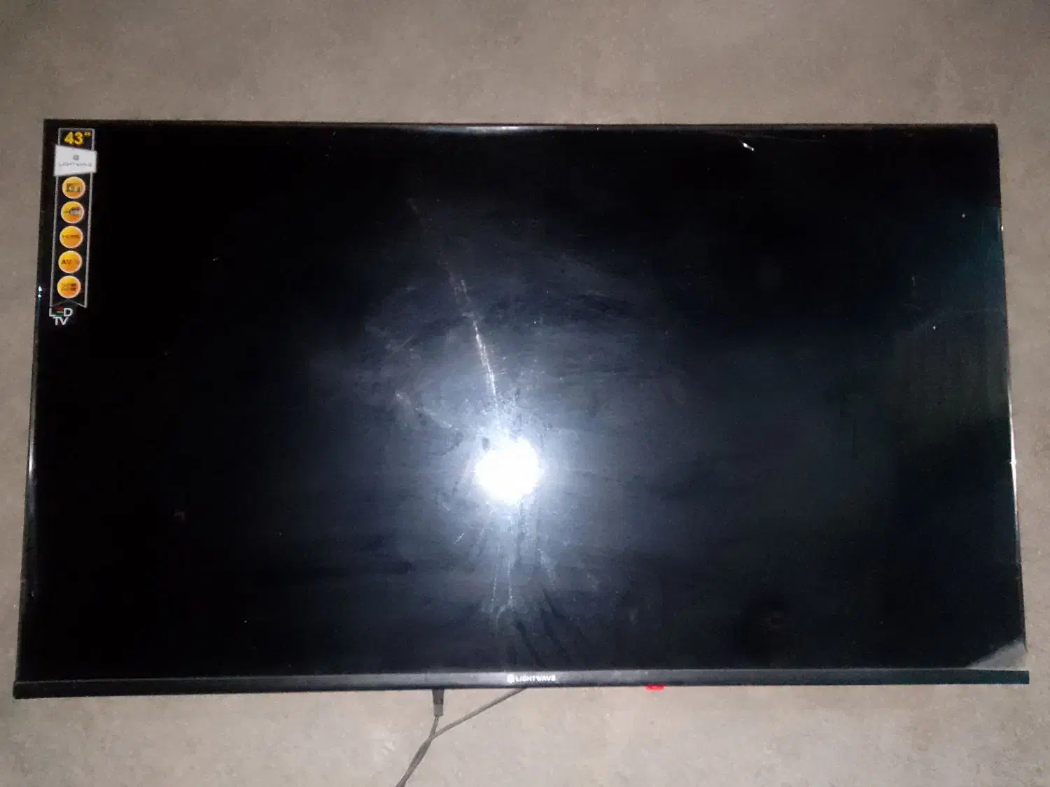 تلویزیون 43و32 اینج|تلویزیون و پروژکتور|قلعه قاضی, |دیوار