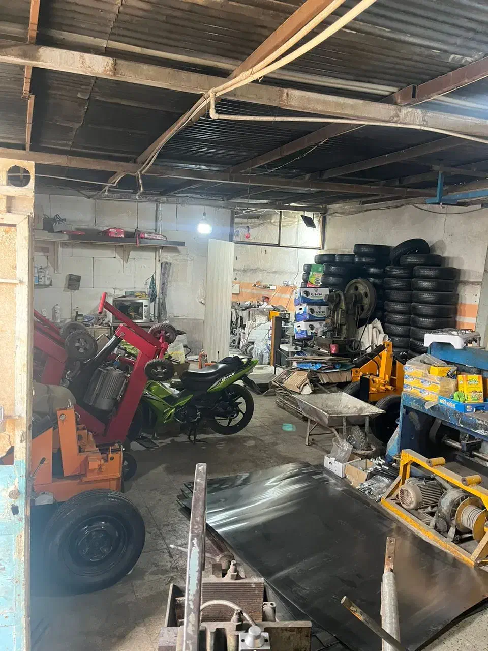 کارگاه. صنعتی. سوله.۱۰۰ متر مربع|اجارهٔ دفتر صنعتی، کشاورزی، تجاری|ری, تصفیه خانه|دیوار