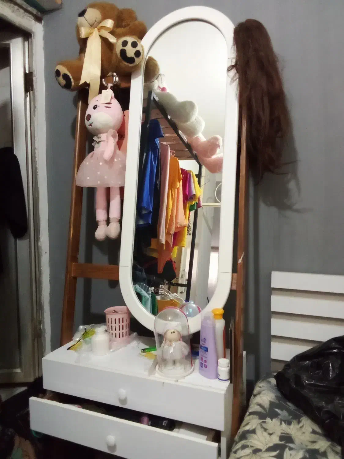 آینه قدی ارایش|تخت و سرویس خواب|مشهد, رده|دیوار