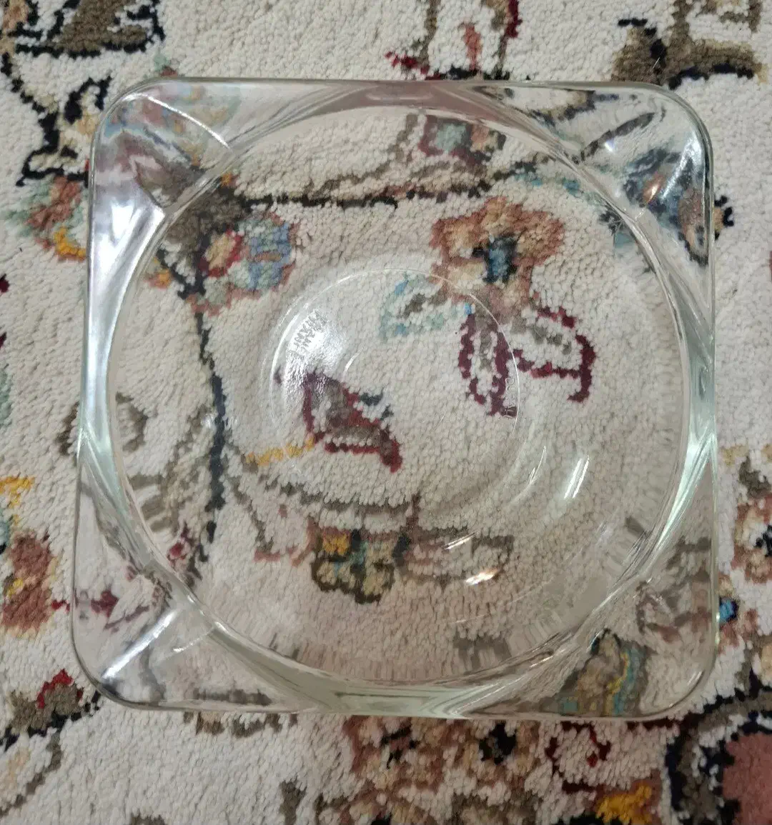 زیر سیگاری کمیاب کریستال تیله ای|کلکسیون اشیاء عتیقه|شیراز, پودنک|دیوار