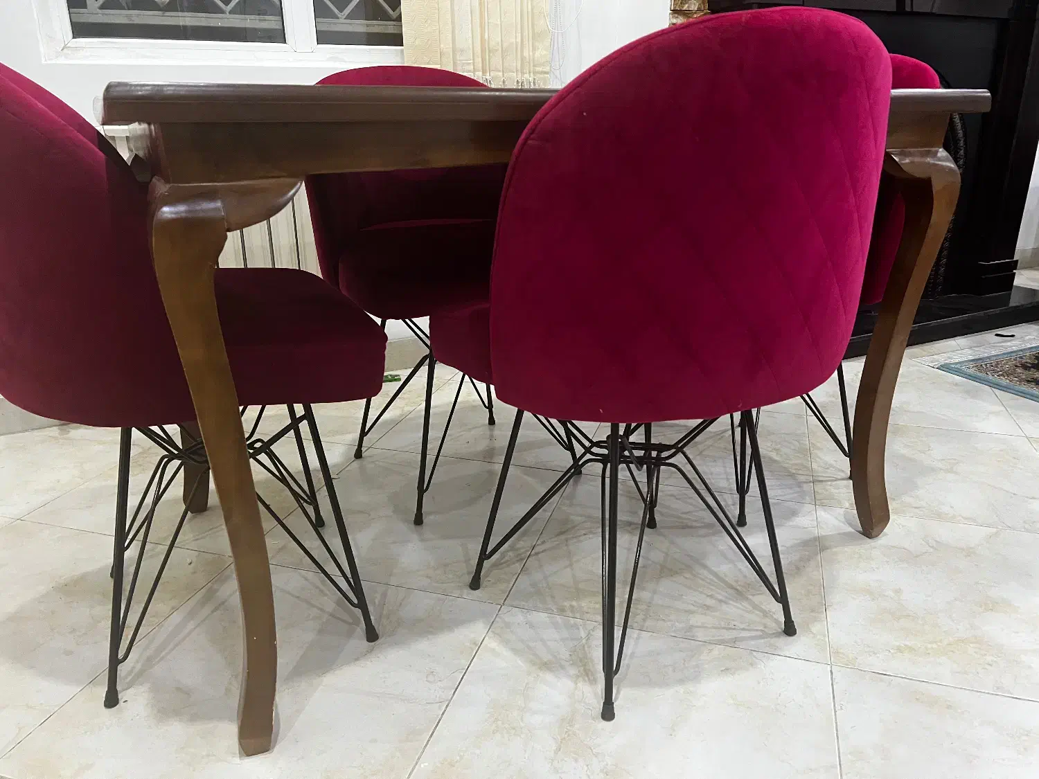 میز و صندلی ناهار خوری|میز و صندلی غذاخوری|پرند, فاز ۱|دیوار