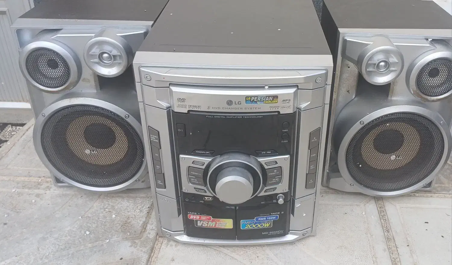 ظبط صوت سه دیسک|سیستم صوتی خانگی|مرند, |دیوار