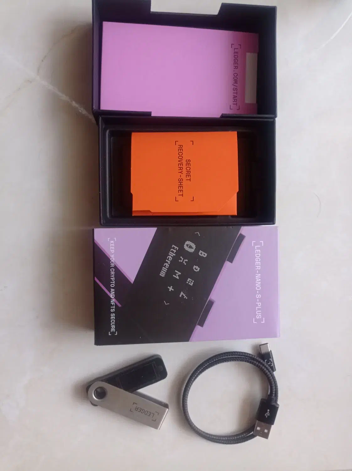 کیف پول سخت افزاری لجر نانو اس پلاس|قطعات و لوازم جانبی رایانه|مشهد, کوشش|دیوار