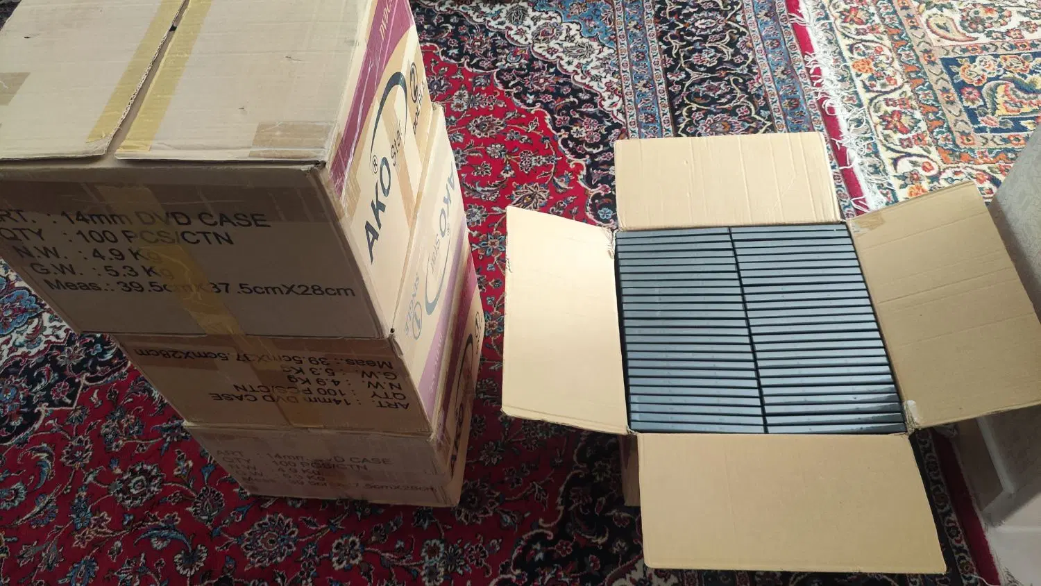 قاب دی وی دی DVD آکبند|قطعات و لوازم جانبی رایانه|کرج, کرج نو|دیوار