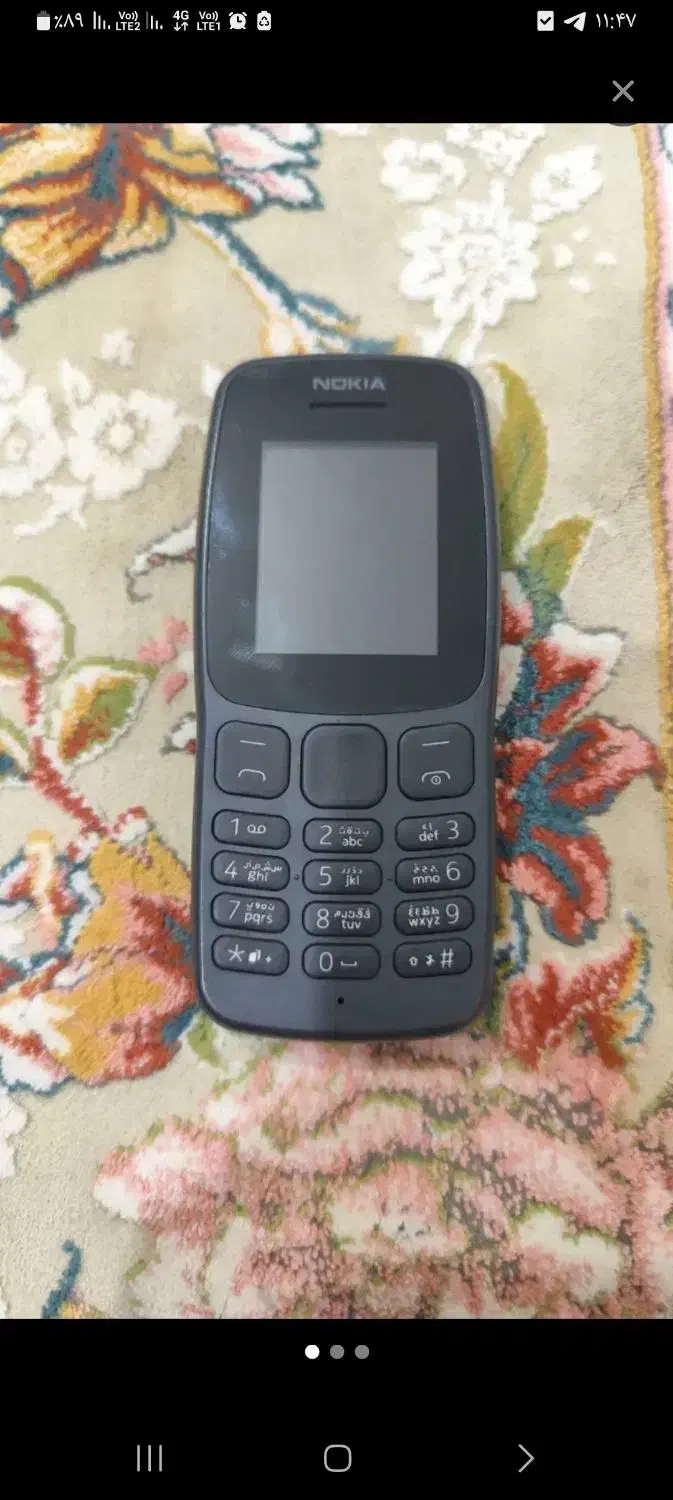 گوشی نوکیا 106در حد نو|موبایل|زابل, |دیوار