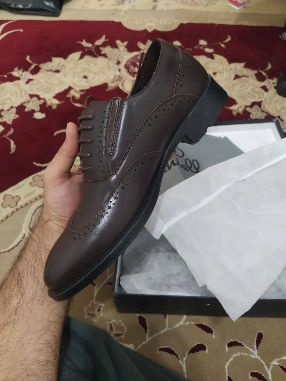 کفش مجلسی چرم طبی مارک ایتالیایی دنیلی سایز4142|کیف، کفش، کمربند|مهاباد (آذربایجان غربی), |دیوار