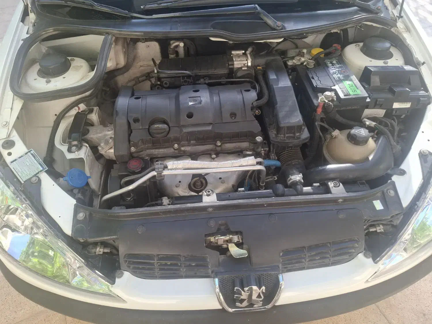 ۲۰۶ تیپ ۵ موتور تیوفایو بدون رنگ کارمندی|خودرو سواری و وانت|بم, |دیوار