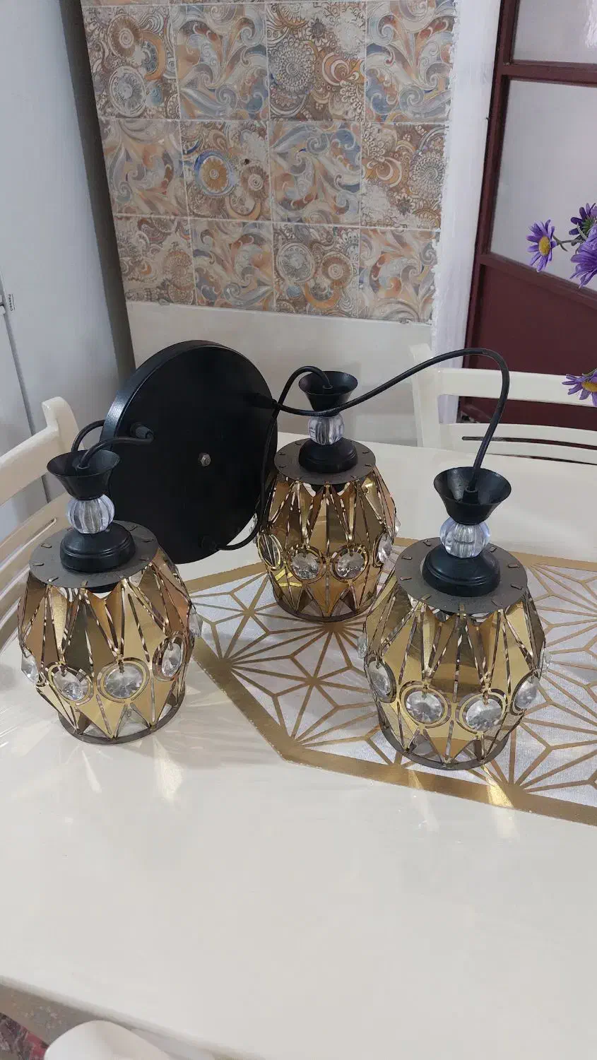 سالم|لوستر و چراغ آویز|بهارستان, |دیوار