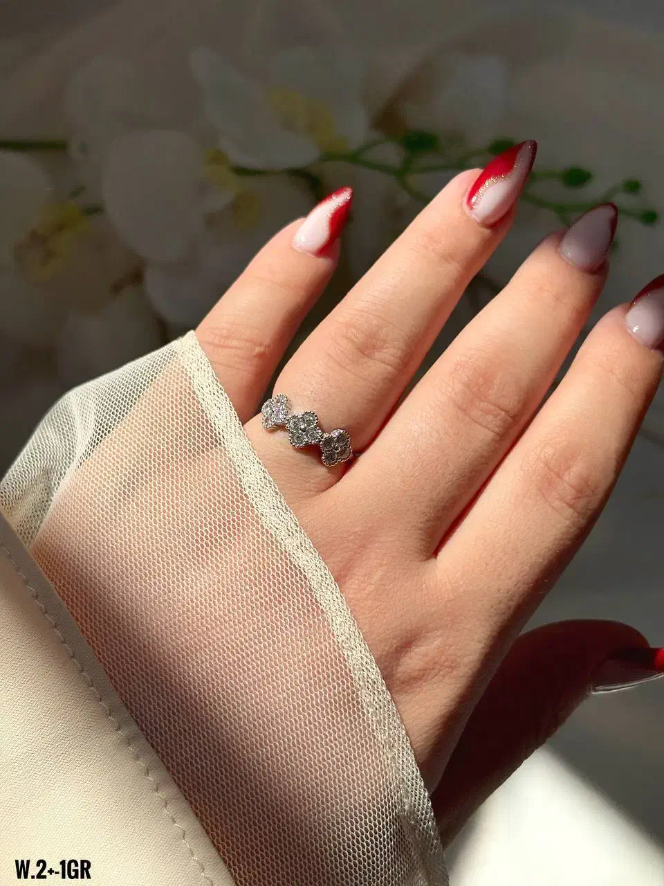 انگشتر نقره نگین درخشان برجسته کادو خاص تولد3107|بدلیجات|تبریز, |دیوار