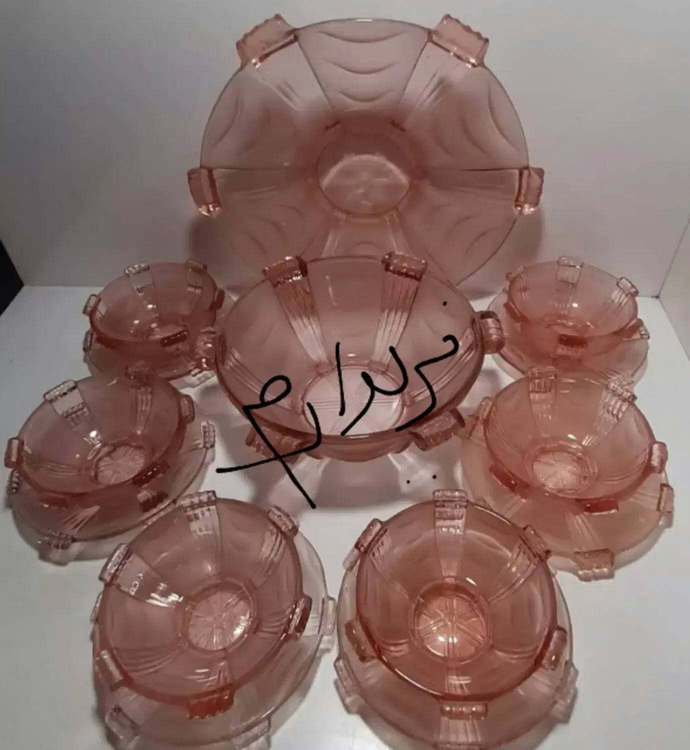 بلور جات رنگی|ظروف سرو و پذیرایی|رشت, بلوار گیلان|دیوار