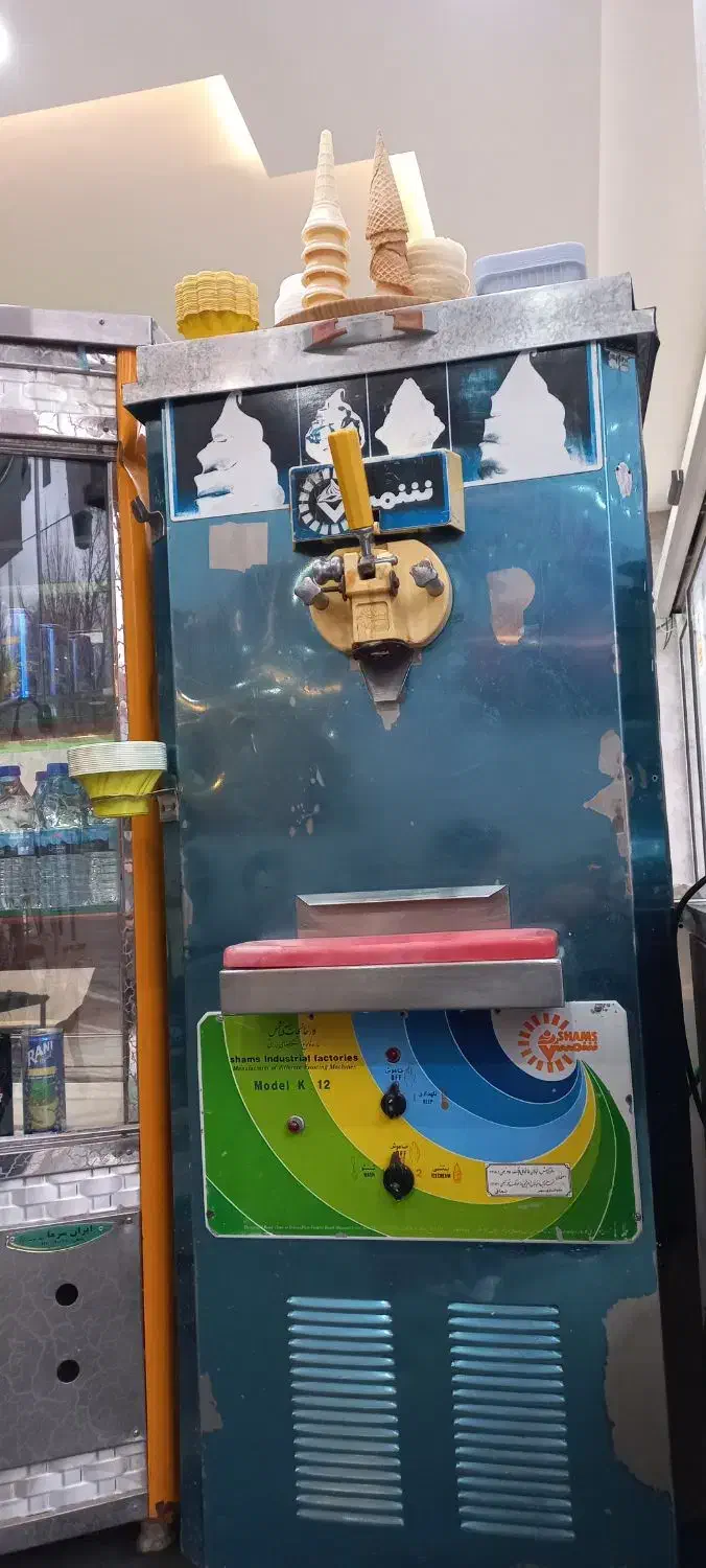 دستگاه بستنی تک نازل مارک شمس|کافیشاپ و رستوران|فارسان, |دیوار