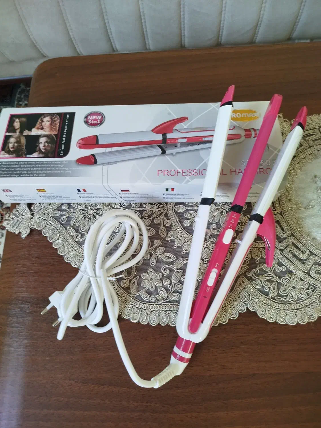 دستگاه دوکاره. اتو و ویو سه بار استفاده شده|آرایشی، بهداشتی، درمانی|بوکان, |دیوار