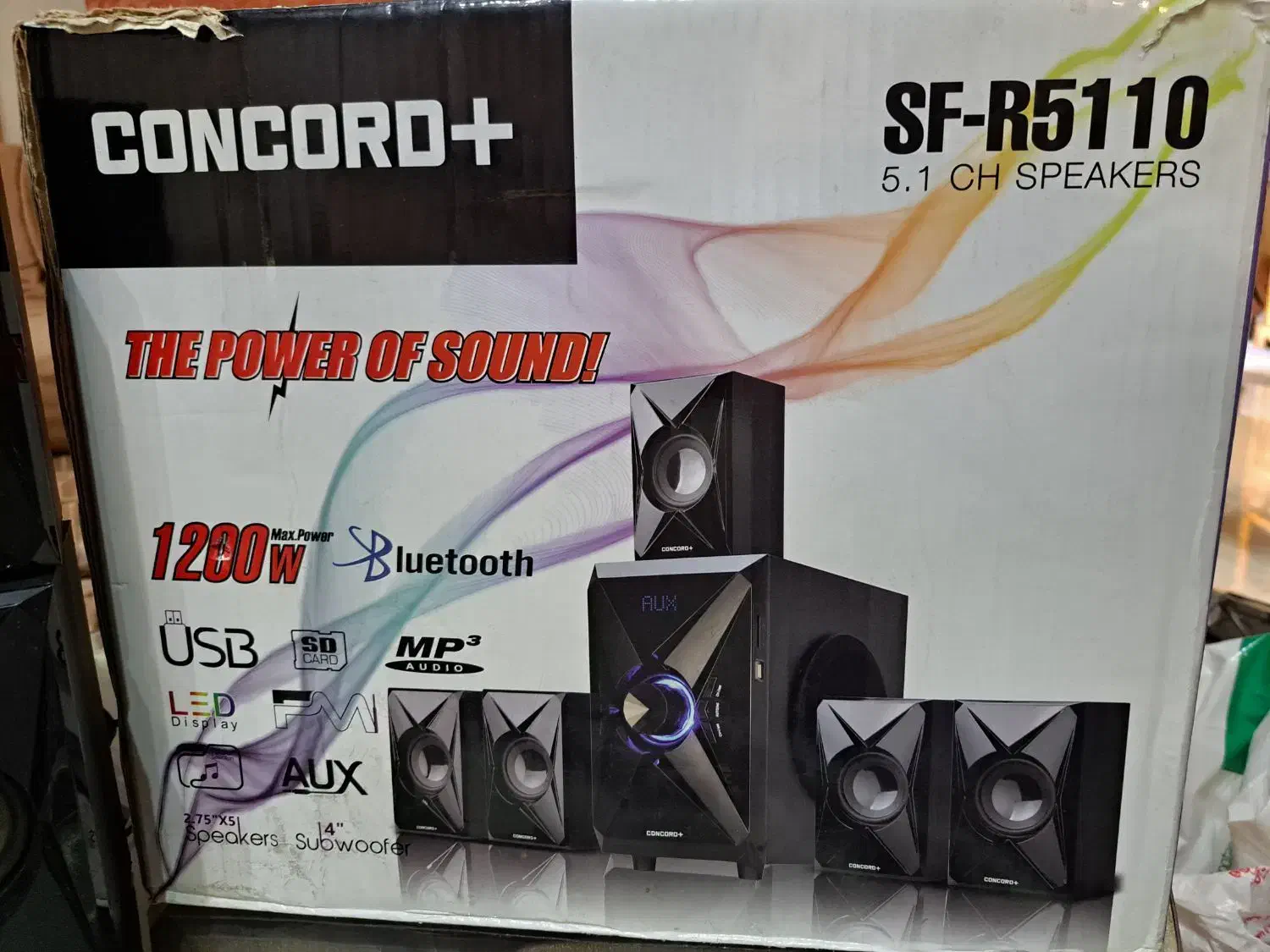 سیستم صوتی خانگی کنکورد پلاس|سیستم صوتی خانگی|تهران, اختیاریه|دیوار