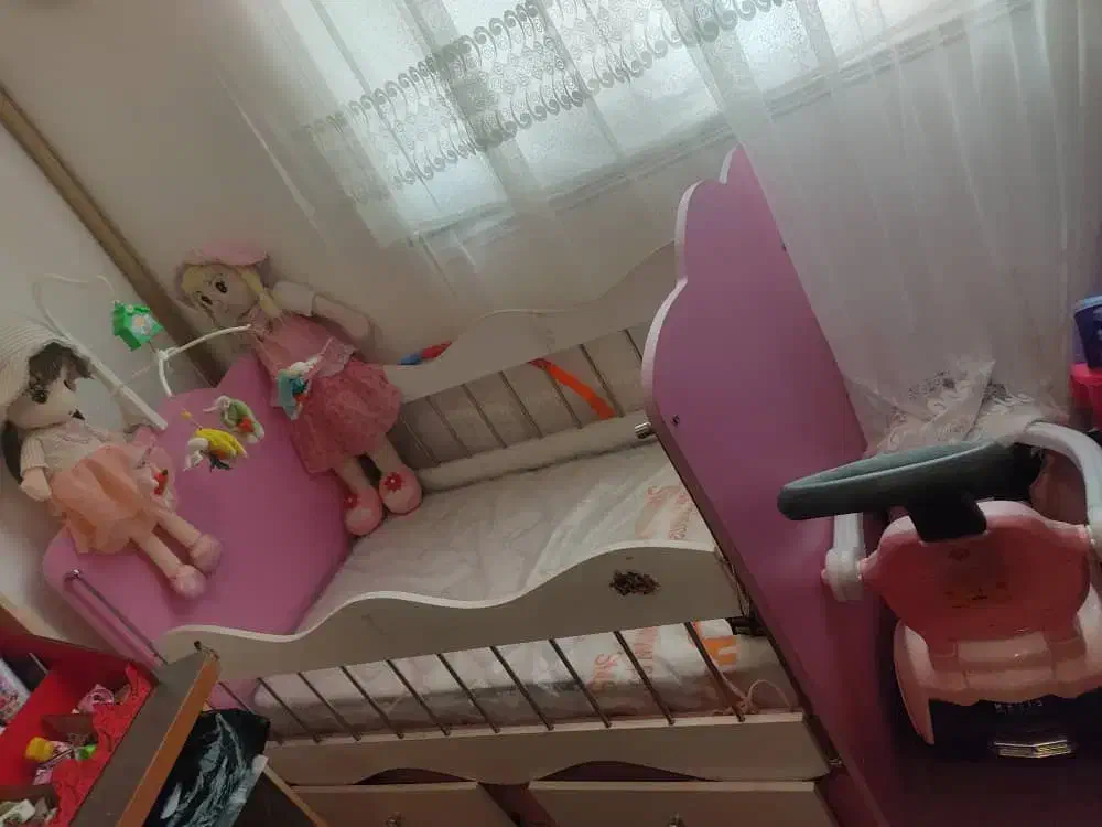 تخت خواب بچه|تخت و صندلی بچه|ماسال, |دیوار