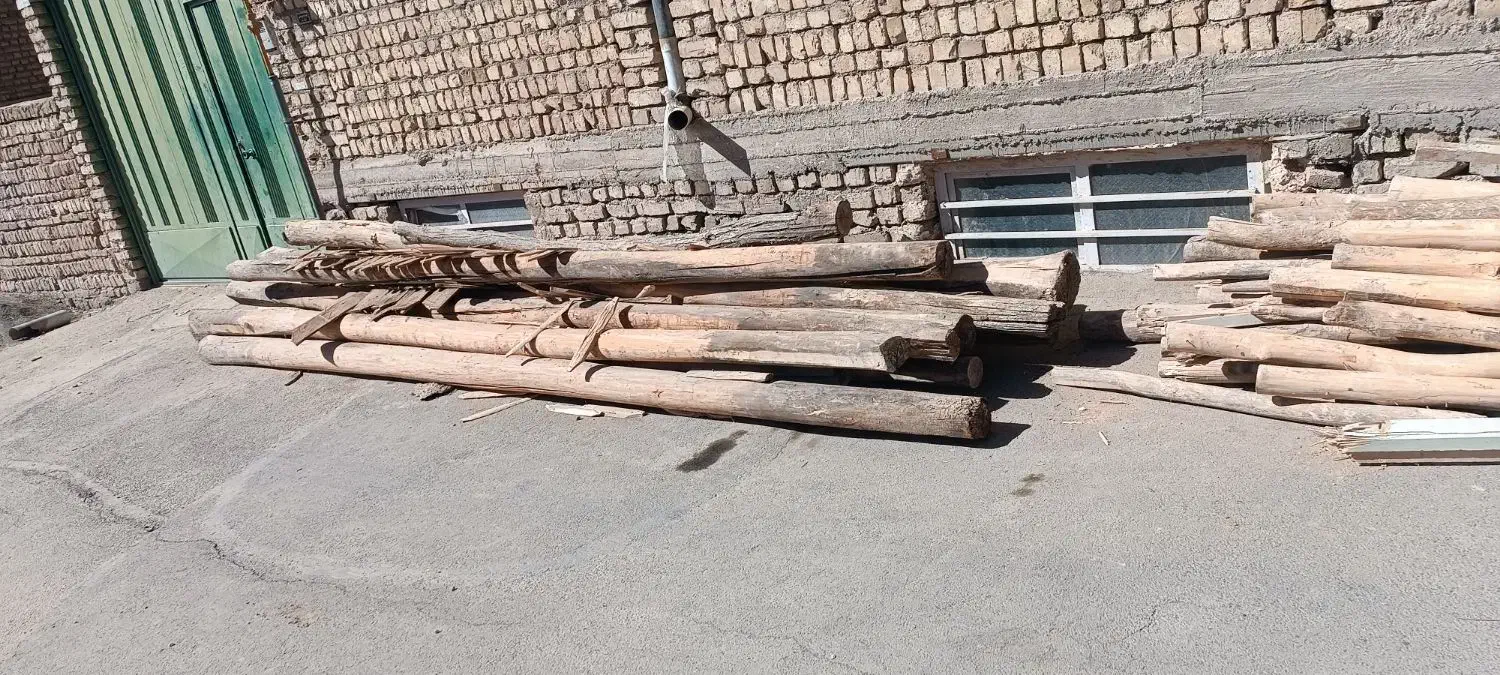 تیر چوبی محکم|مصالح و تجهیزات ساختمان|مبارکه, |دیوار