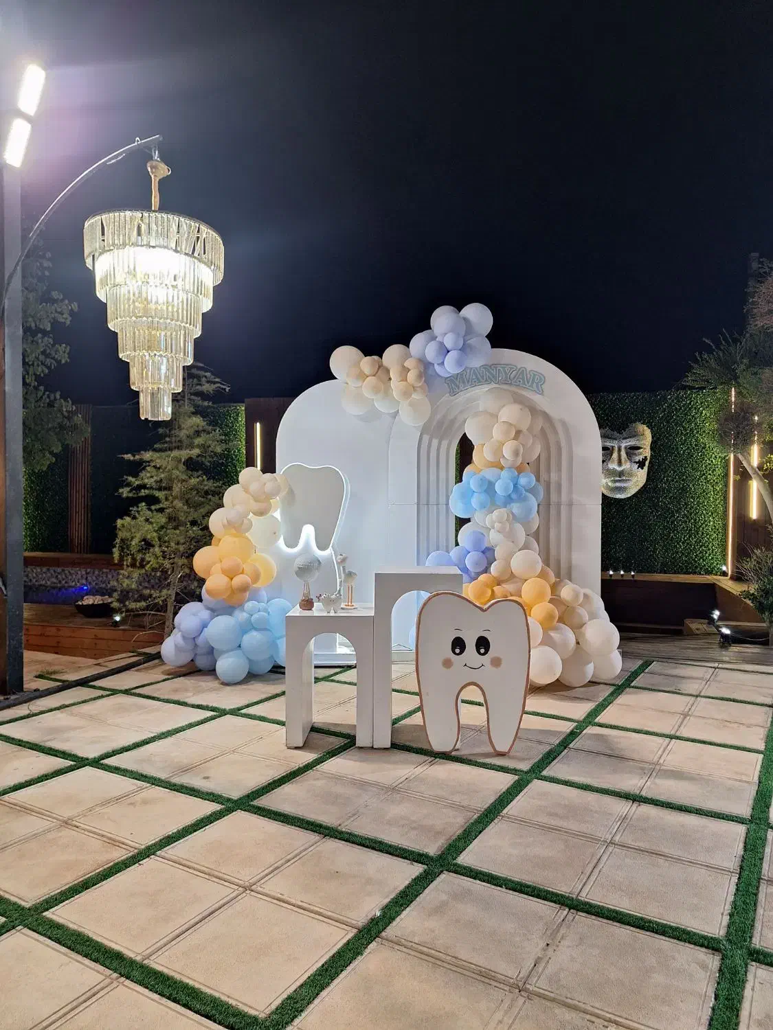 بادکنک آرایی دیزاین جشن  تولد.یلدا.مدارس.افتتاحیه|خدمات پذیرایی، مراسم|کرمان, |دیوار