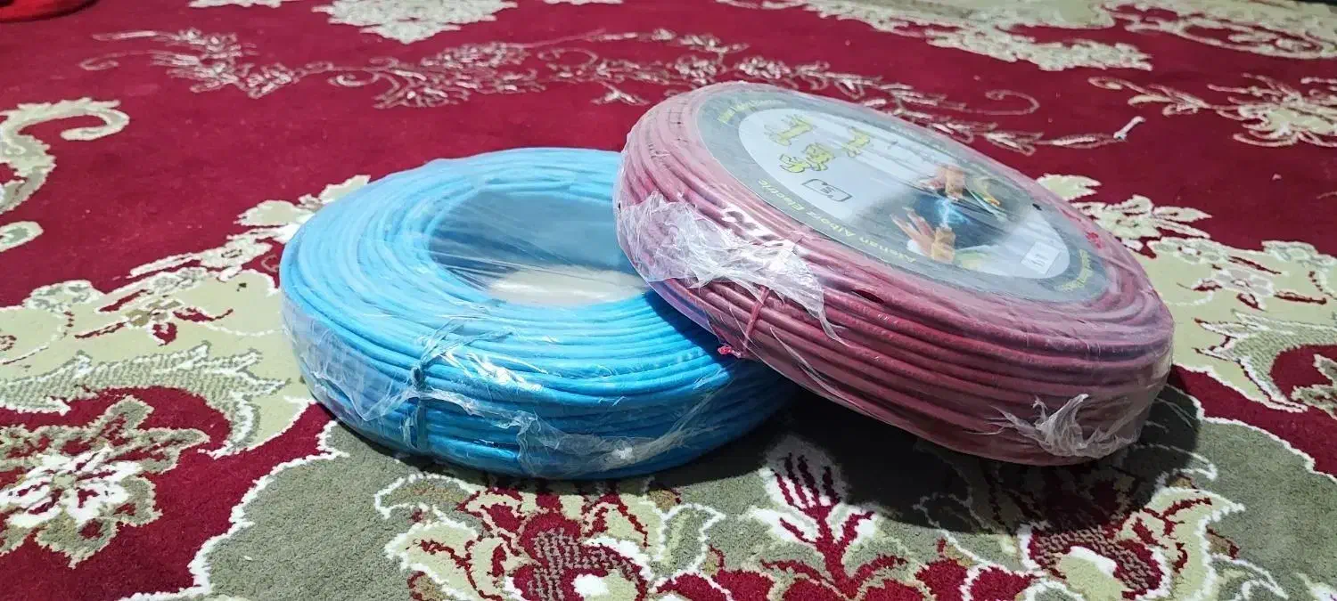 سیم برق بسته صد متری پلمپ 850هزارتون|مصالح و تجهیزات ساختمان|آزادشهر, |دیوار