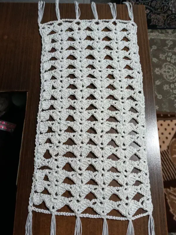 رومیزی بافت|پرده، رانر، رومیزی|فردیس, ثابتی|دیوار