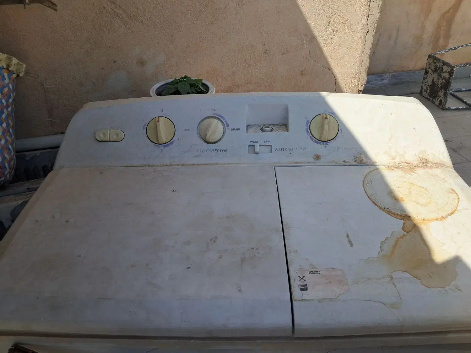 لباسشویی دوقلو|ماشین لباسشویی و خشککن لباس|قم, باغ شریفی|دیوار