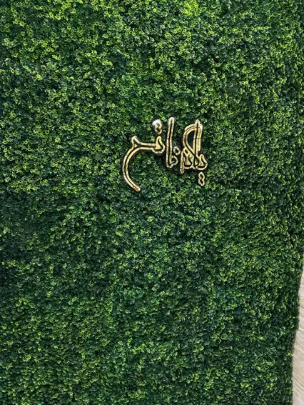 گرین وال با دیوار سبز|گل مصنوعی|رباطکریم, رباطکریم|دیوار