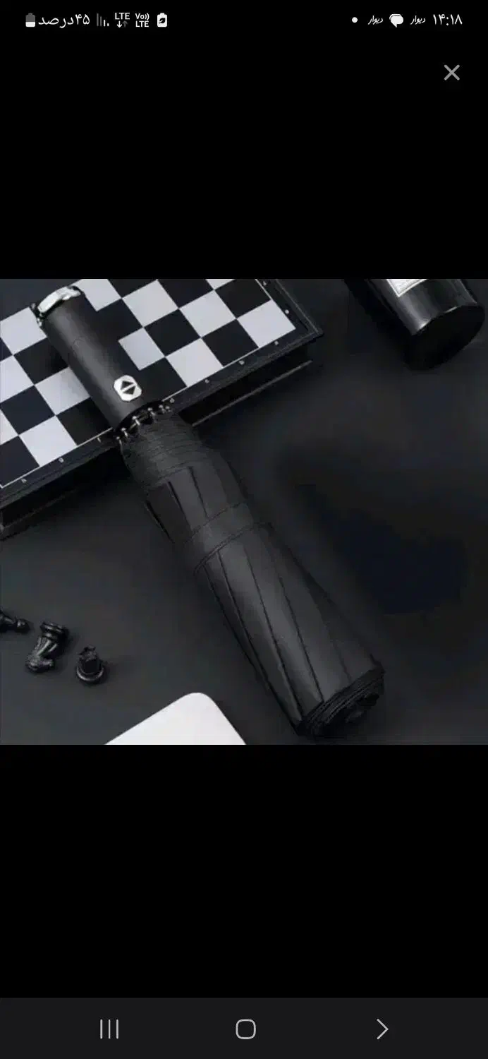 چتر چراغ دار دسته دوحالت عصایی برقی باتری خور|صنایع دستی و سایر لوازم تزئینی|اهواز, منازل کارون|دیوار