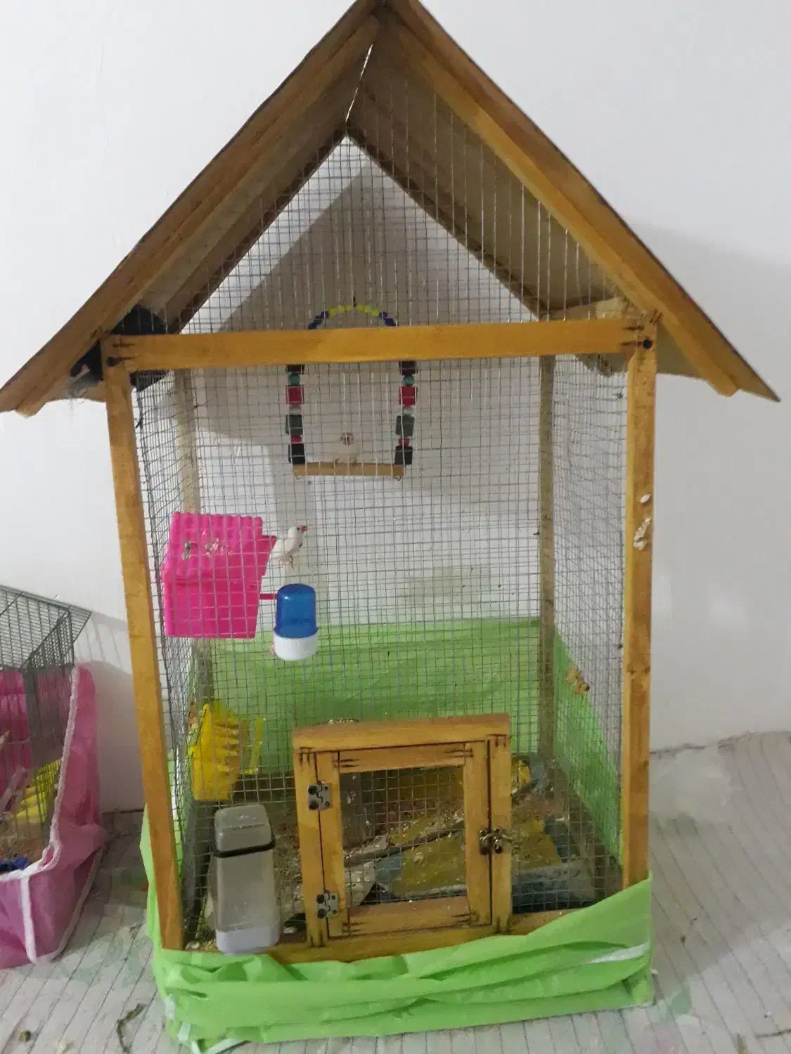 قفس چوبی|لوازم جانبی حیوانات|کرمانشاه, |دیوار