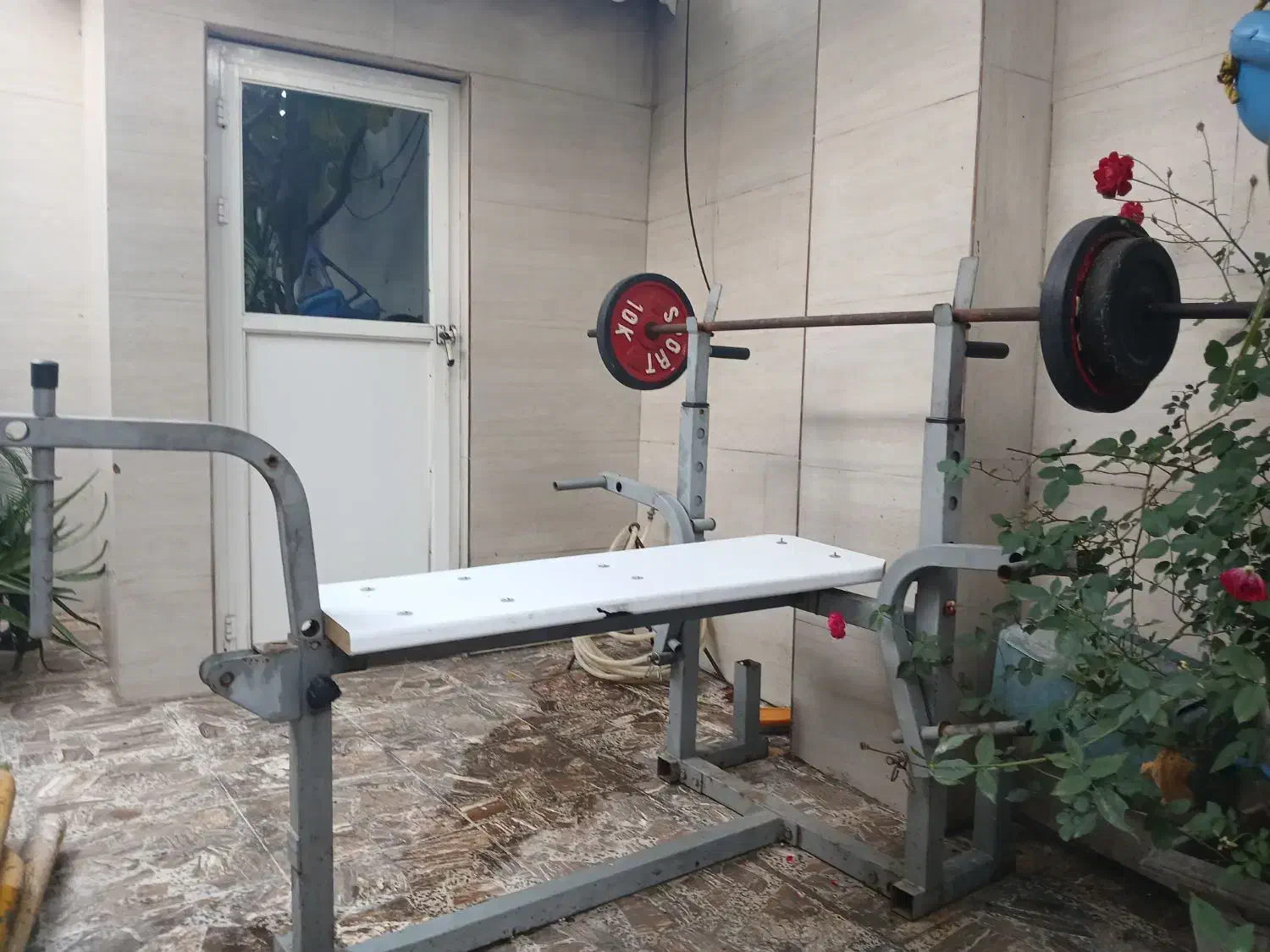 میز پرس سینه چند کاره|تجهیزات ورزشی|رشت, نخودچر|دیوار