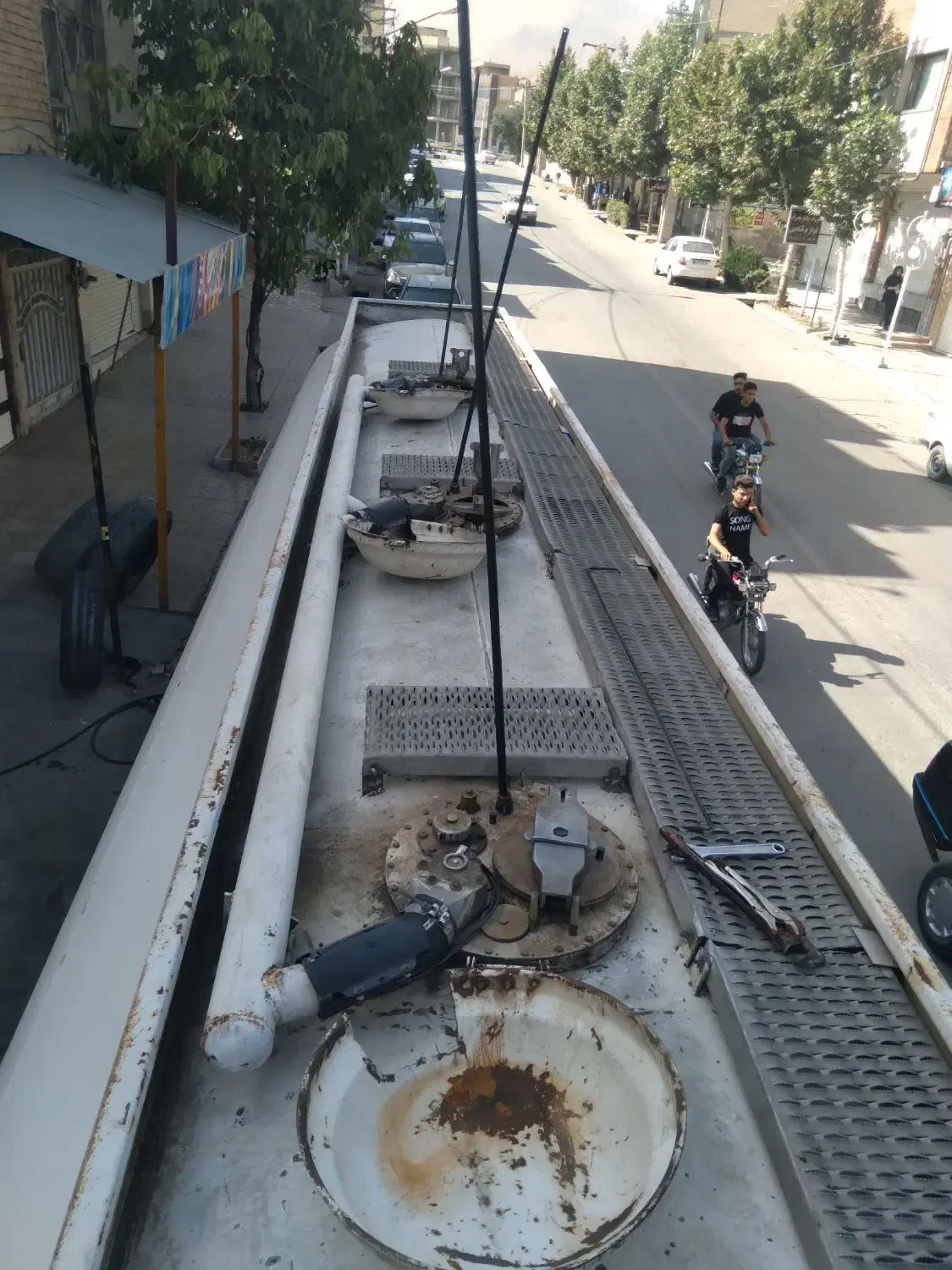 تانکر سه محور ماموت چهار مواد|قطعات یدکی و لوازم جانبی|تیران, |دیوار