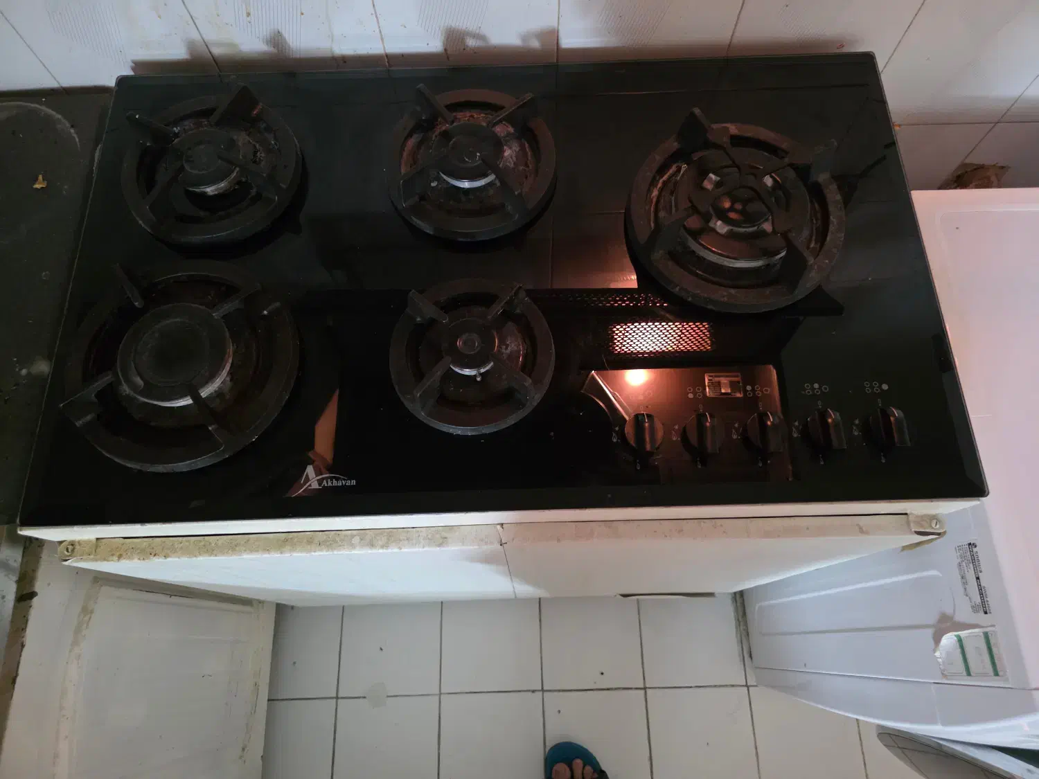 اجاق گاز رومیزی میزی پنج شعله اخوان|اجاق گاز و لوازم برقی پخت‌وپز|یزد, |دیوار