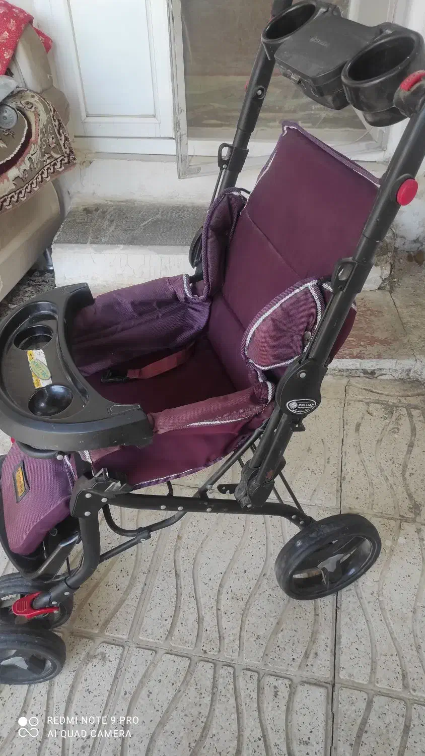 کالسکه تایوانی درحدنوسالم بادوعدد روروئک سالم|کالسکه و لوازم جانبی|تنکمان, |دیوار