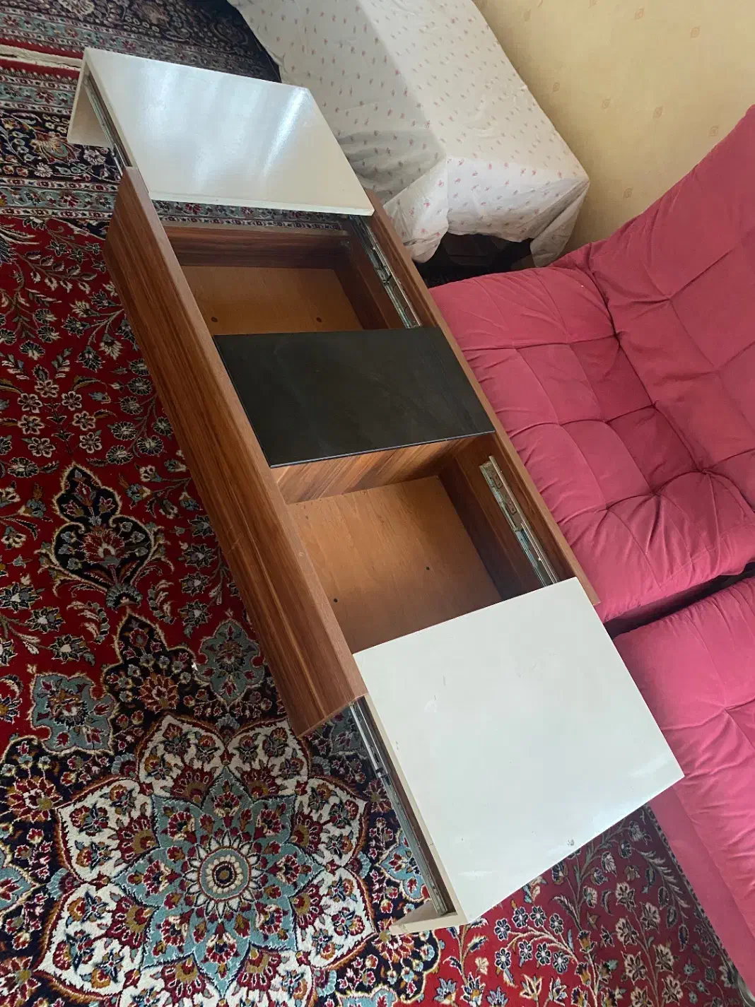 میز جلو مبلی|مبلمان خانگی و میز عسلی|قائم‌شهر, |دیوار