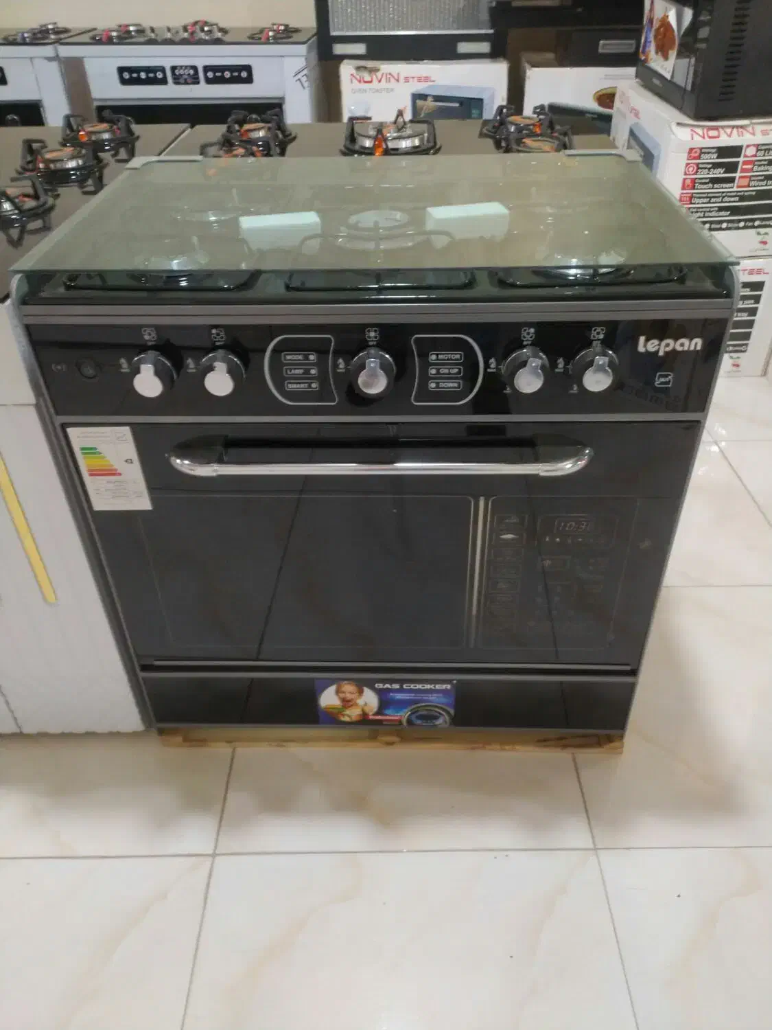 اجاق گاز طرح فر لعابی کیفیت دار جنرال|اجاق گاز و لوازم برقی پخت‌وپز|تهران, شوش|دیوار