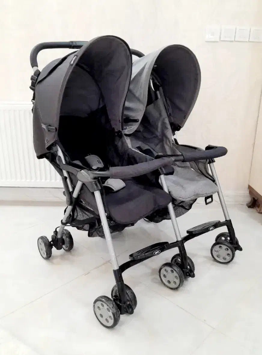 کالسکه دوقلو مارک جیوبی المان|کالسکه و لوازم جانبی|تهران, تهرانپارس غربی|دیوار