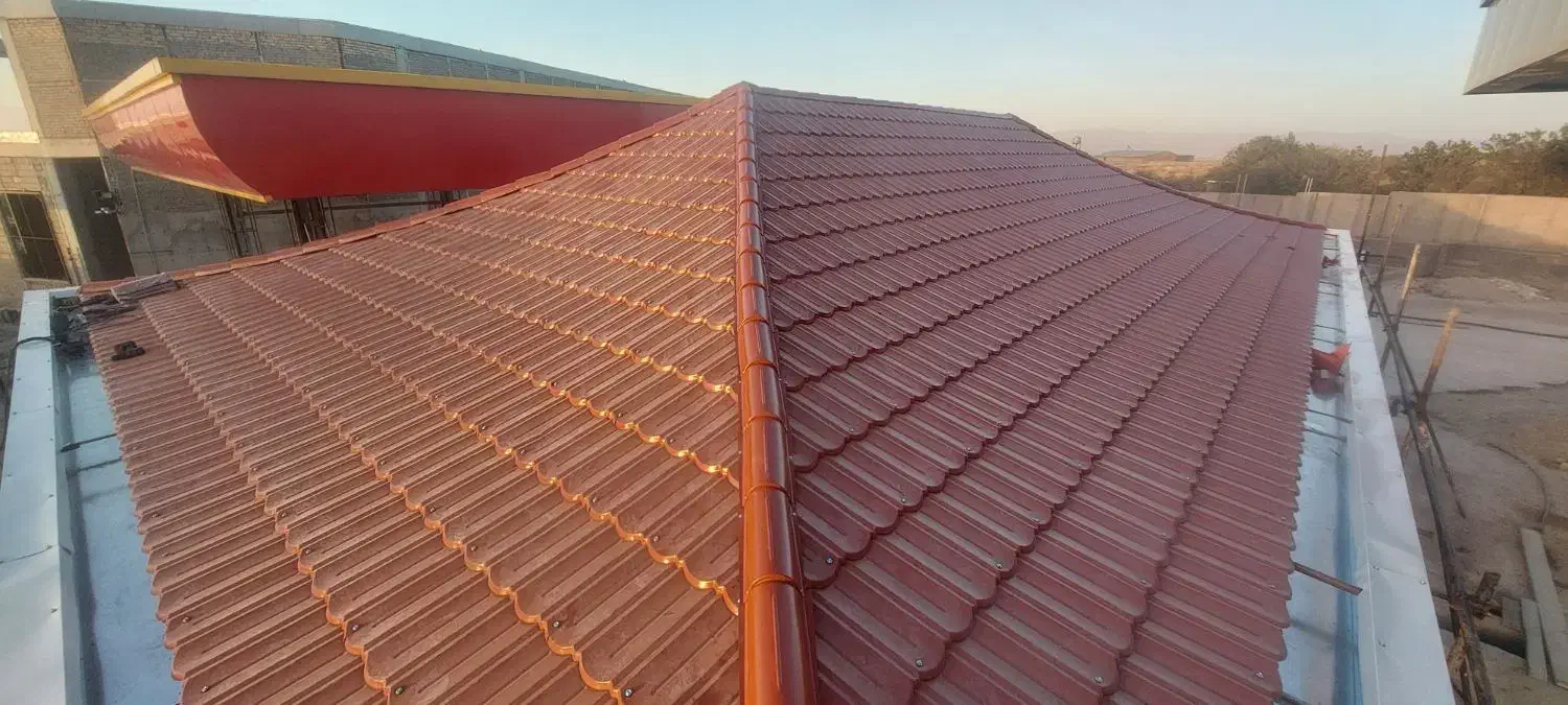 سقف سبک شیروانی آردواز آلاچیق سوله سایبان|خدمات پیشه و مهارت|زنجان, |دیوار