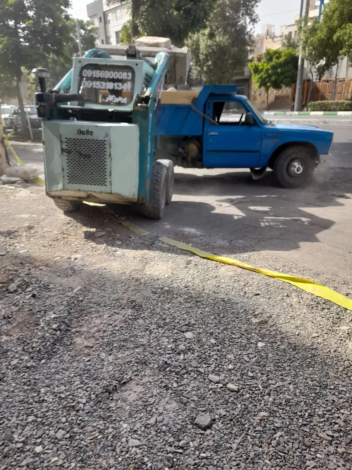 نخاله شن خاکبرداری مصالح ساختمانی بانیسان کمپرسی|خدمات حمل و نقل|مشهد, جاهد شهر|دیوار