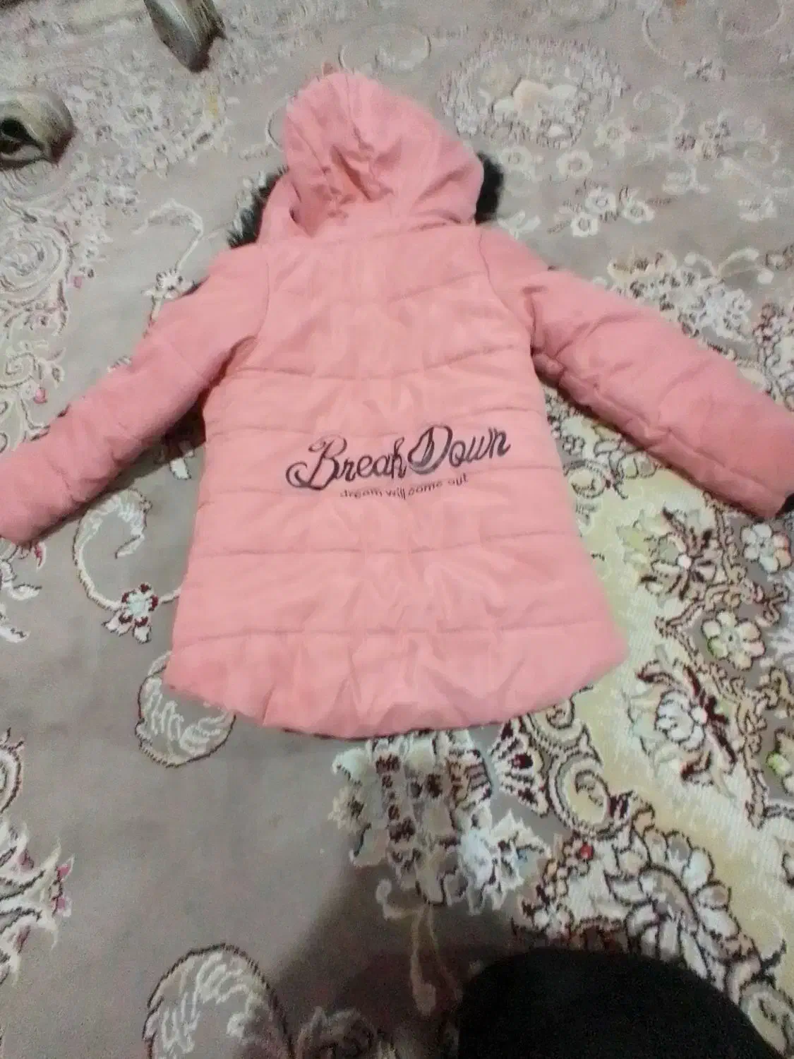 کاپشن دخترانه تمیز پارسال خریدم|کفش و لباس بچه|گلستان (تهران), |دیوار