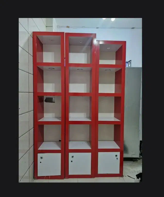 کمد|کتابخانه، شلف، قفسه‌های دیواری|فلاورجان, |دیوار