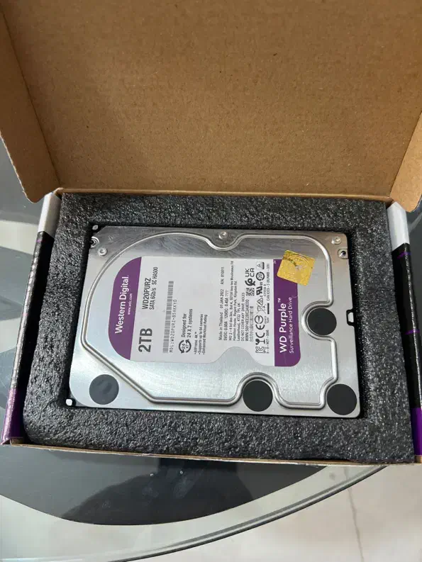 هارد ۲ترا بنفش اصلی با تست سلامت|قطعات و لوازم جانبی رایانه|اصفهان, رحیم‌آباد|دیوار