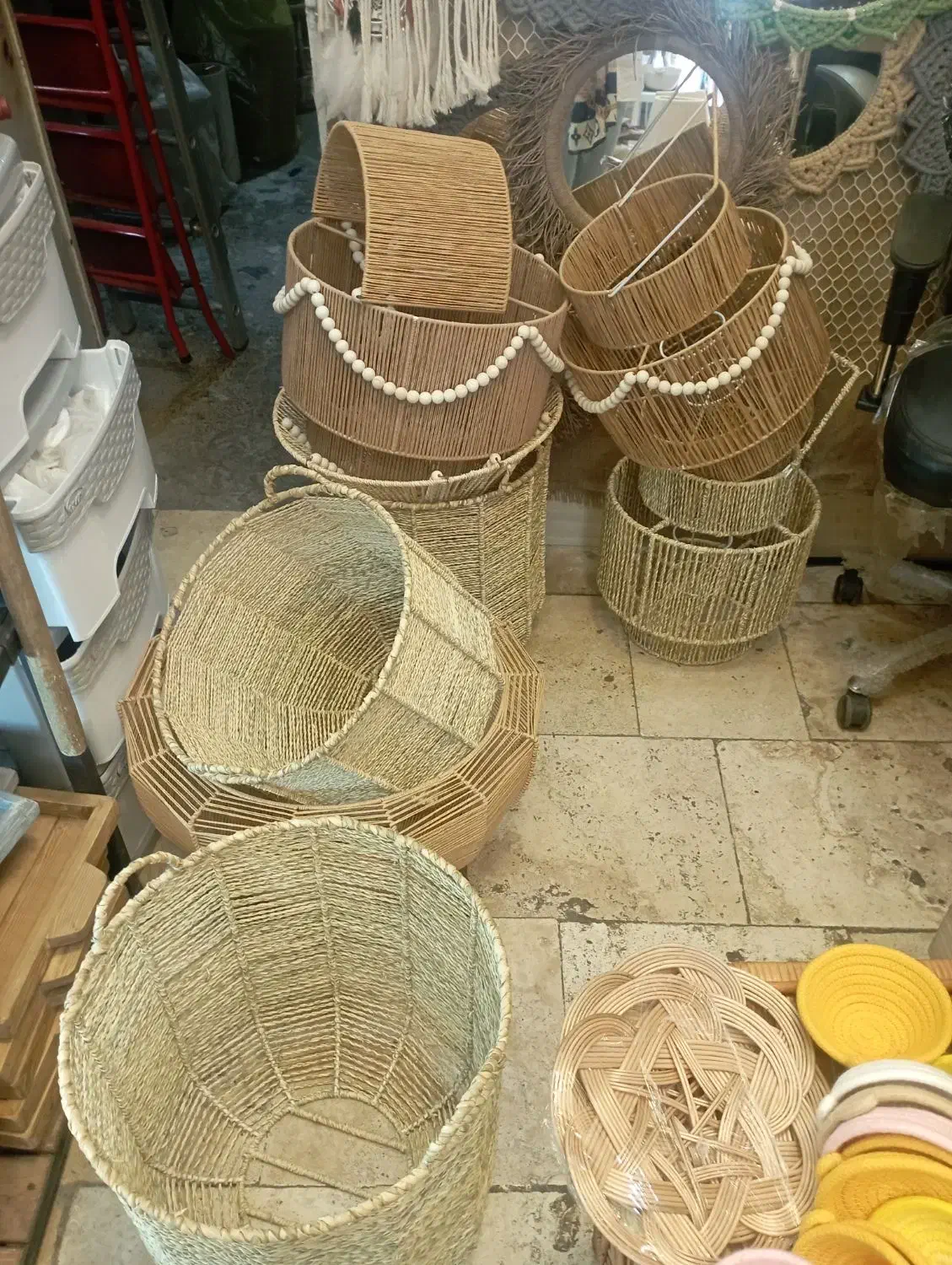 صنایع دستی رافیا و حصیری|صنایع دستی و سایر لوازم تزئینی|ری, کارخانه سیمان|دیوار