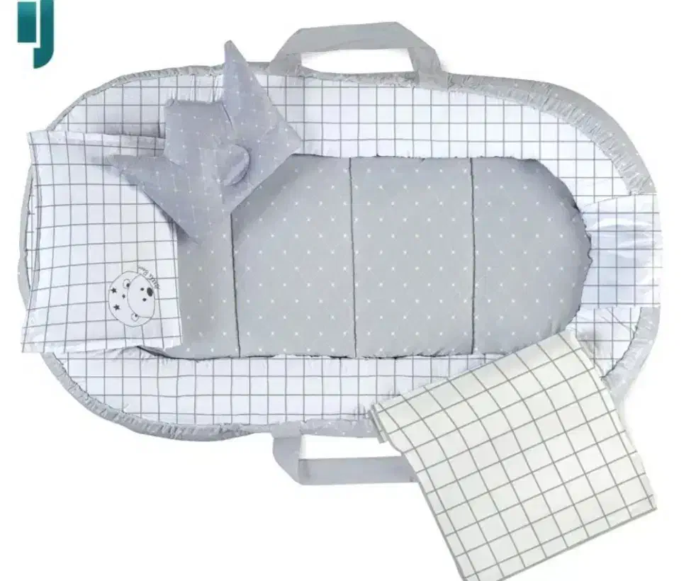 تشک ۵ تکه  لبه دار نوزاد برند رز برن|تخت و صندلی بچه|پردیس, فاز ۱|دیوار