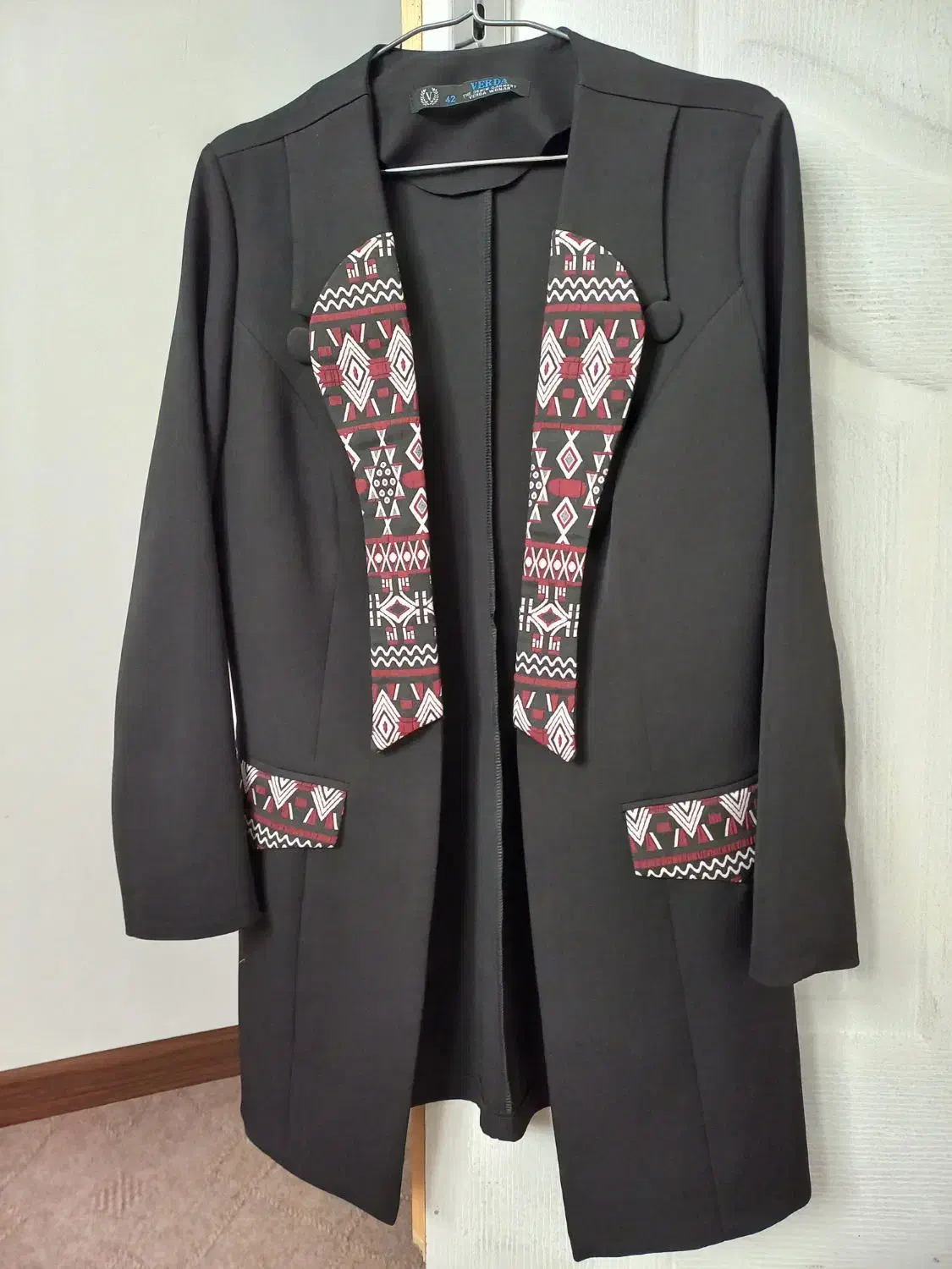 کت مشکی سایز ۴۰|لباس|زنجان, |دیوار