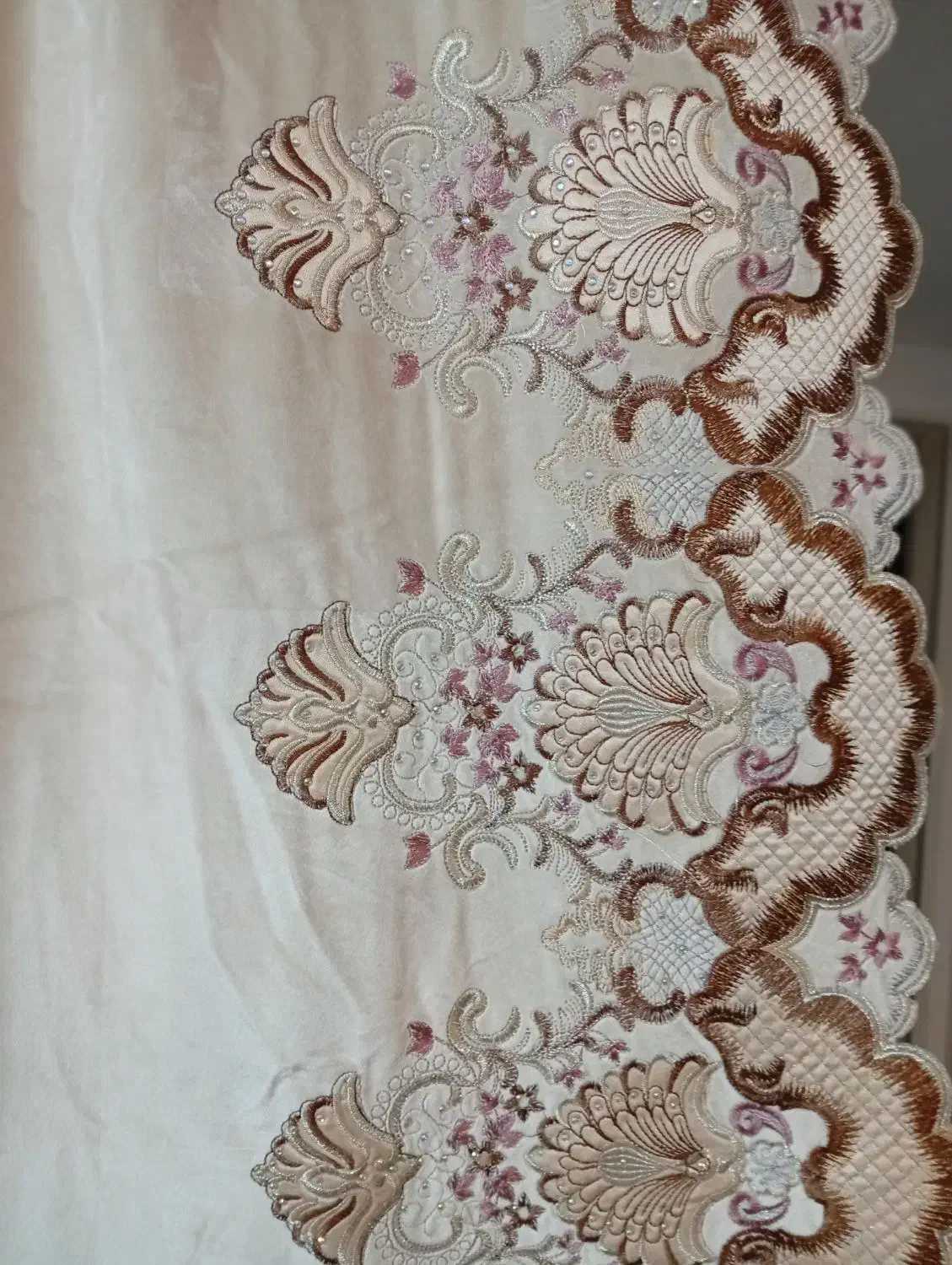 دستک پرده والان پرده|پرده، رانر، رومیزی|مشهد, جانباز|دیوار