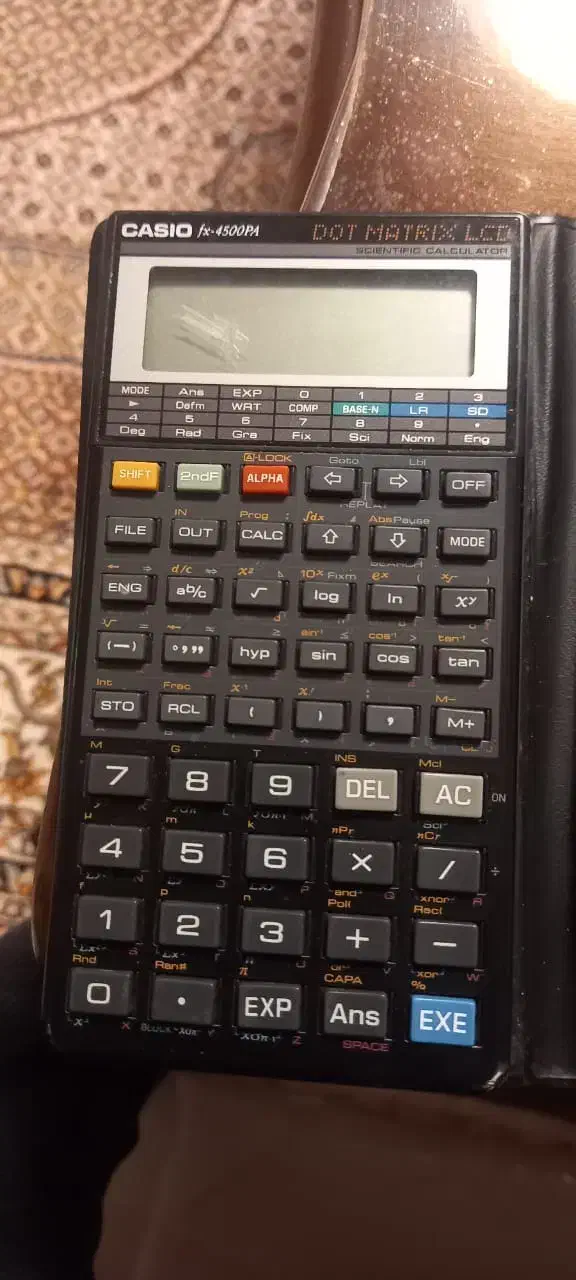 ماشین حساب مهندسی کاسیو ۴۵۰۰|لوازم التحریر|ارومیه, |دیوار