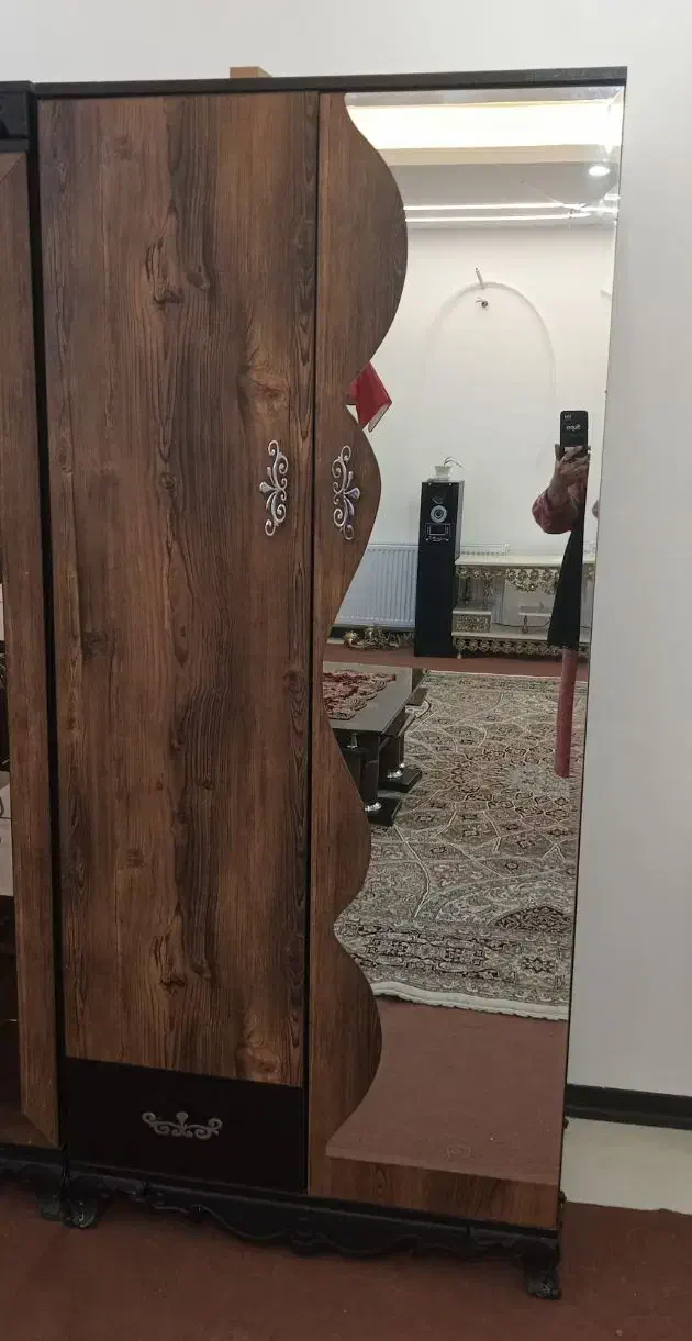 سرویس کمد سه تکه درحدنو|جاکفشی، کمد، دراور|زنجان, |دیوار