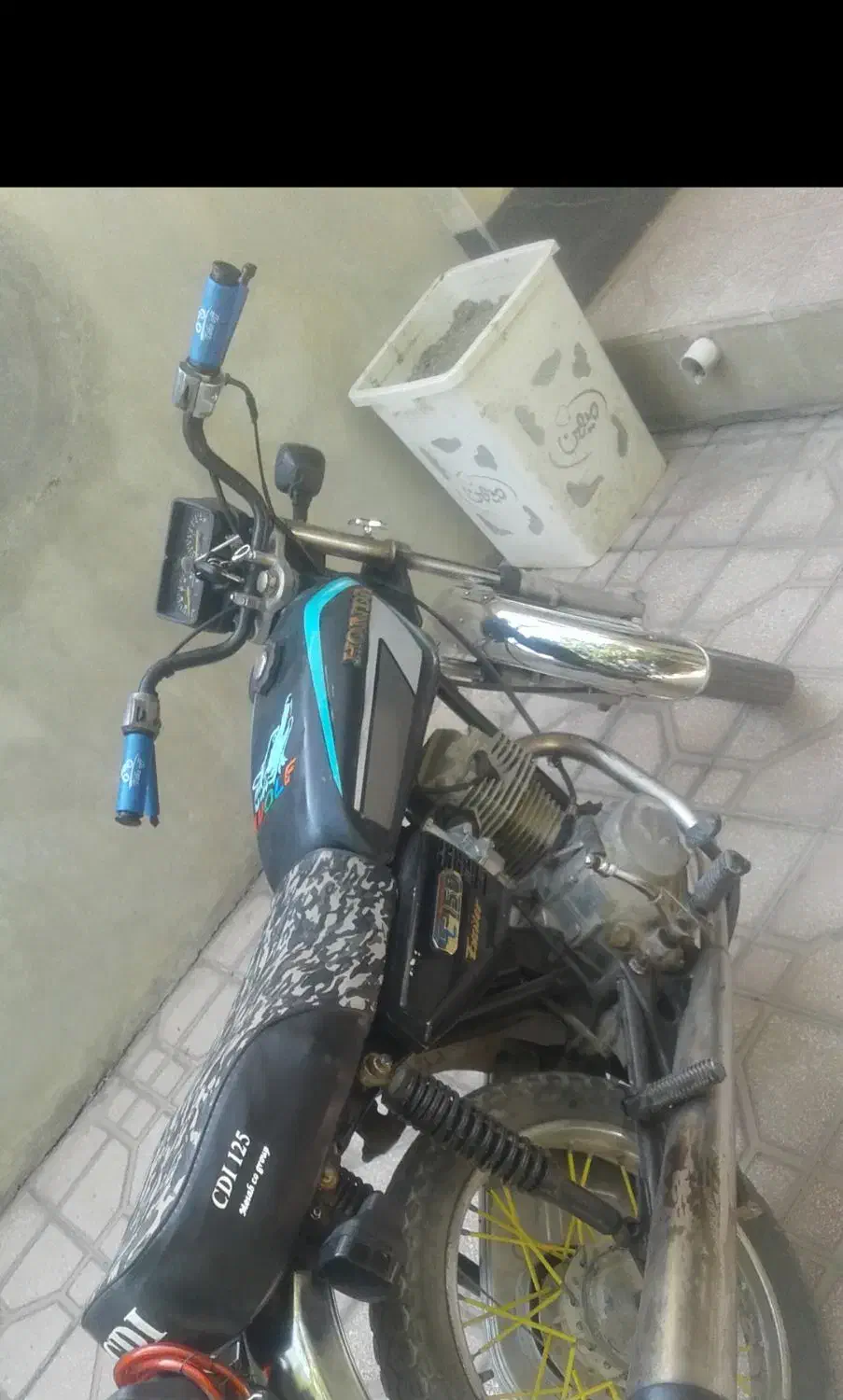 موتورسیکلت مزایده مدل۸۵|موتورسیکلت|زنجان, |دیوار