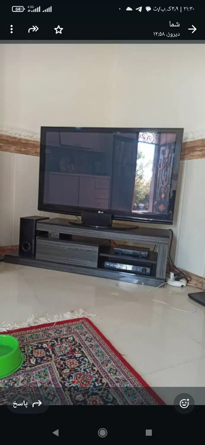 ال سی دی 55برند ال جی|تلویزیون و پروژکتور|بندرعباس, |دیوار