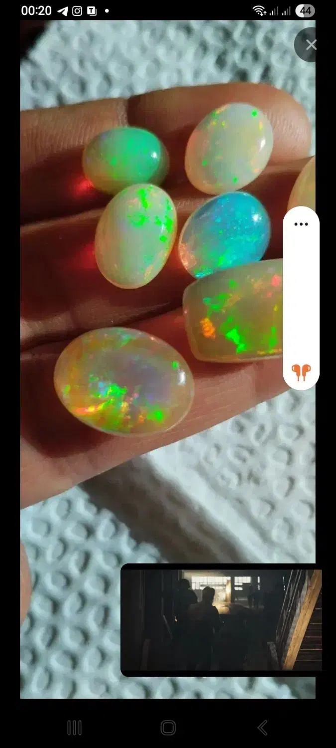 اپال اتشین یا اتیوپی با تللو بالا|جواهرات|کرمانشاه, |دیوار