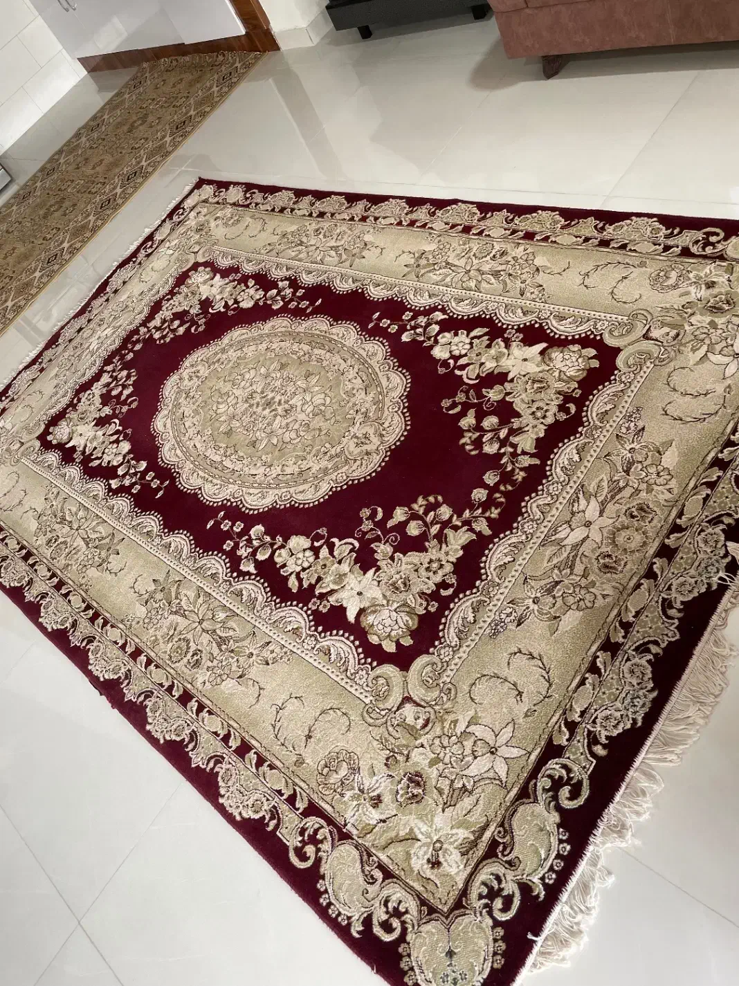 دو عدد فرش ۶ متری شبیه هم|فرش|رشت, پل تالشان|دیوار