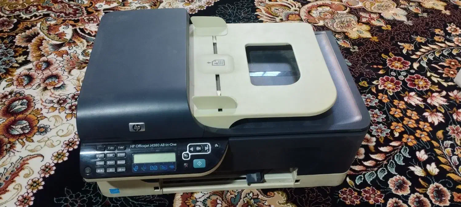 پرینتر HP Officejet J4580|پرینتر، اسکنر، کپی، فکس|بومهن, |دیوار