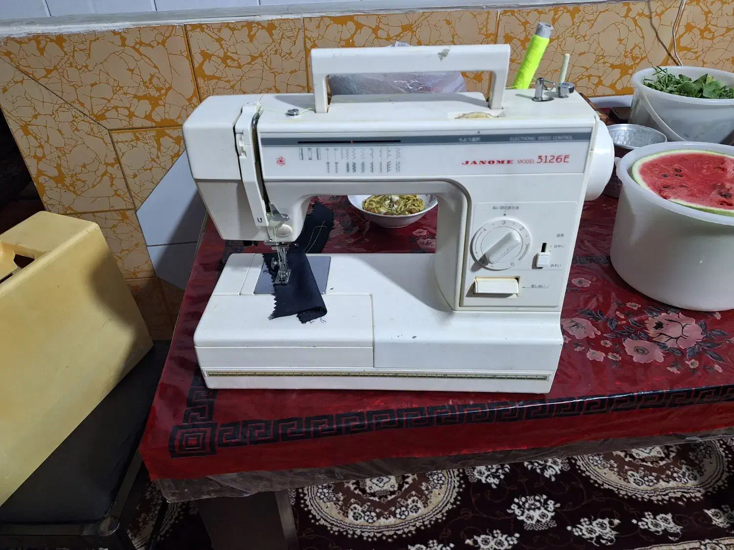 چرخ خیاطی صنعتی ژانومه(امیدیه)هستم|چرخ خیاطی و ریسندگی|بندر ماهشهر, |دیوار